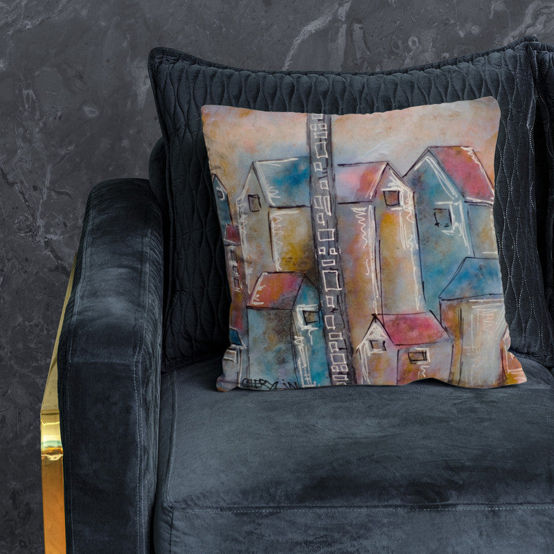 Houses on the Hill Luxury Scatter by Cherylin Louw