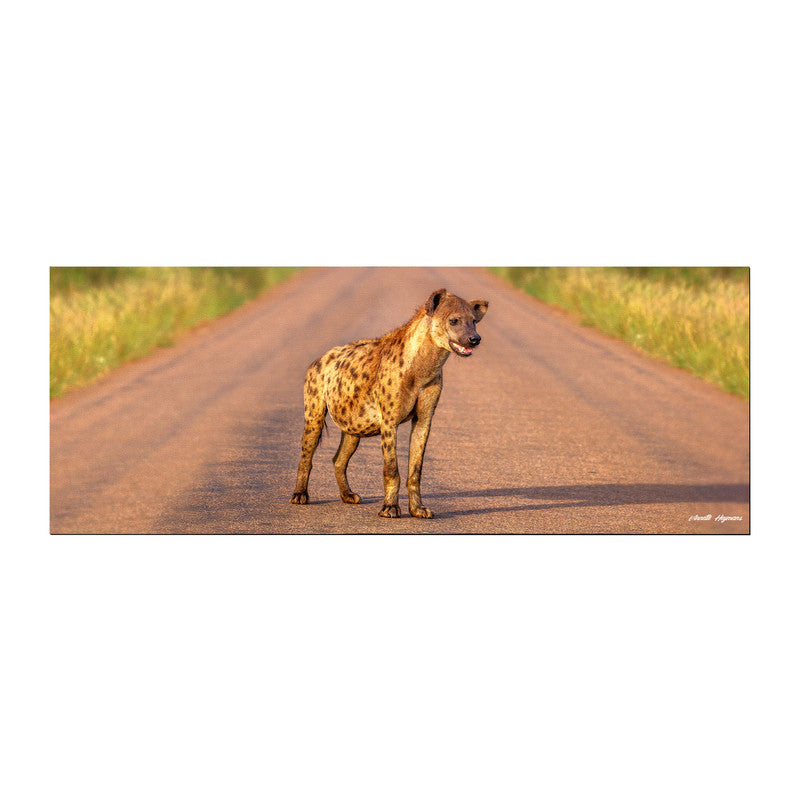Hyena Mom Desk Pad by Annette Heymans