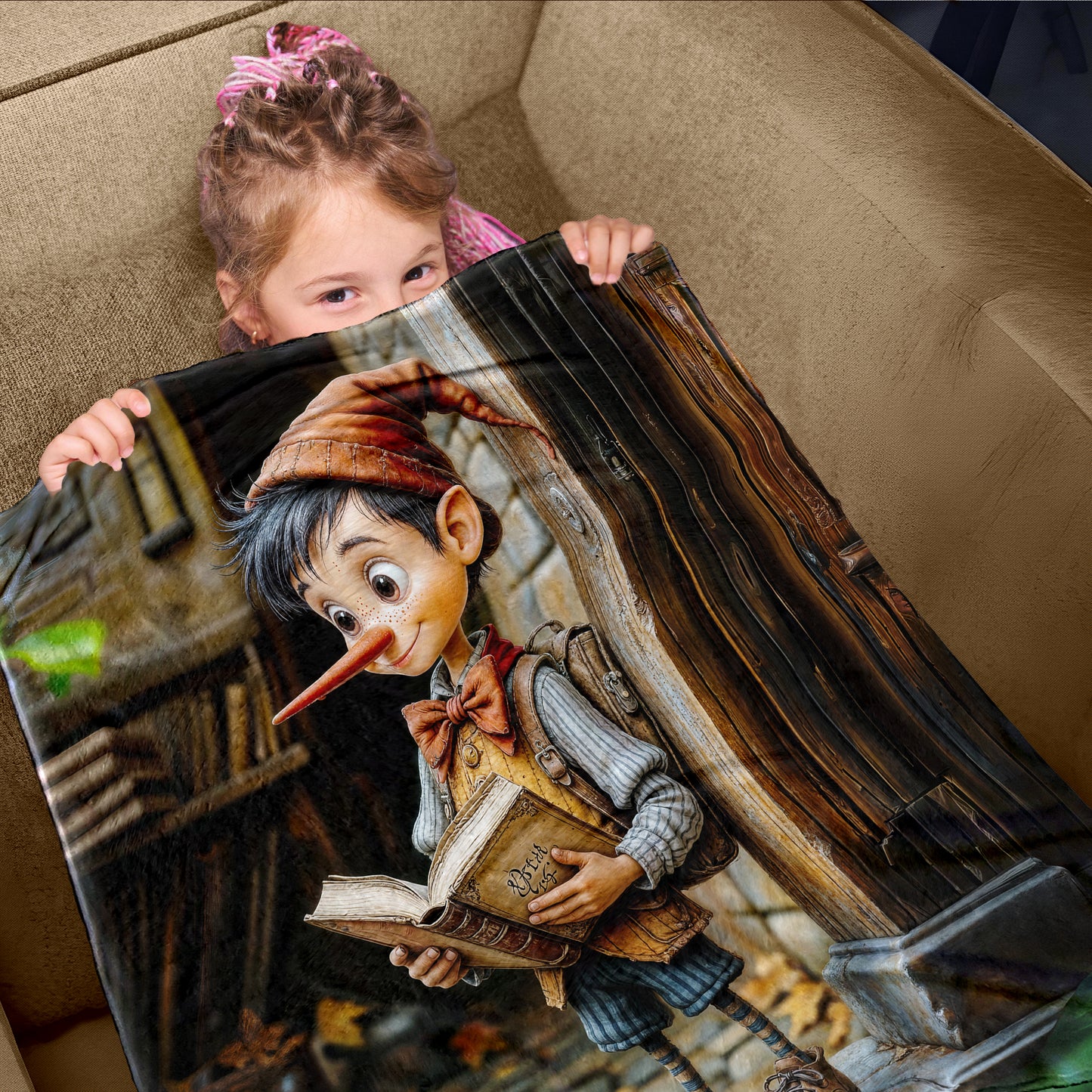 I LIed ! Toddler Fleece Blanket