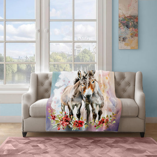 I Love You Light Weight Fleece Blanket