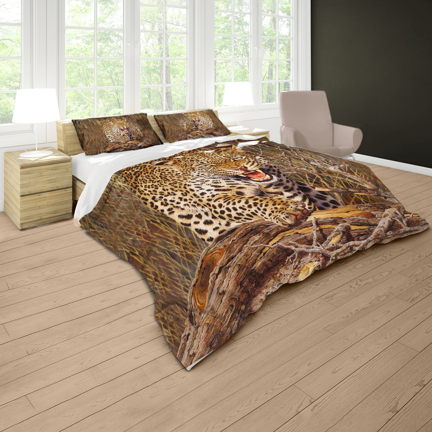 I'm Going to Hunt You Down Duvet Cover Set by Delene Lambert