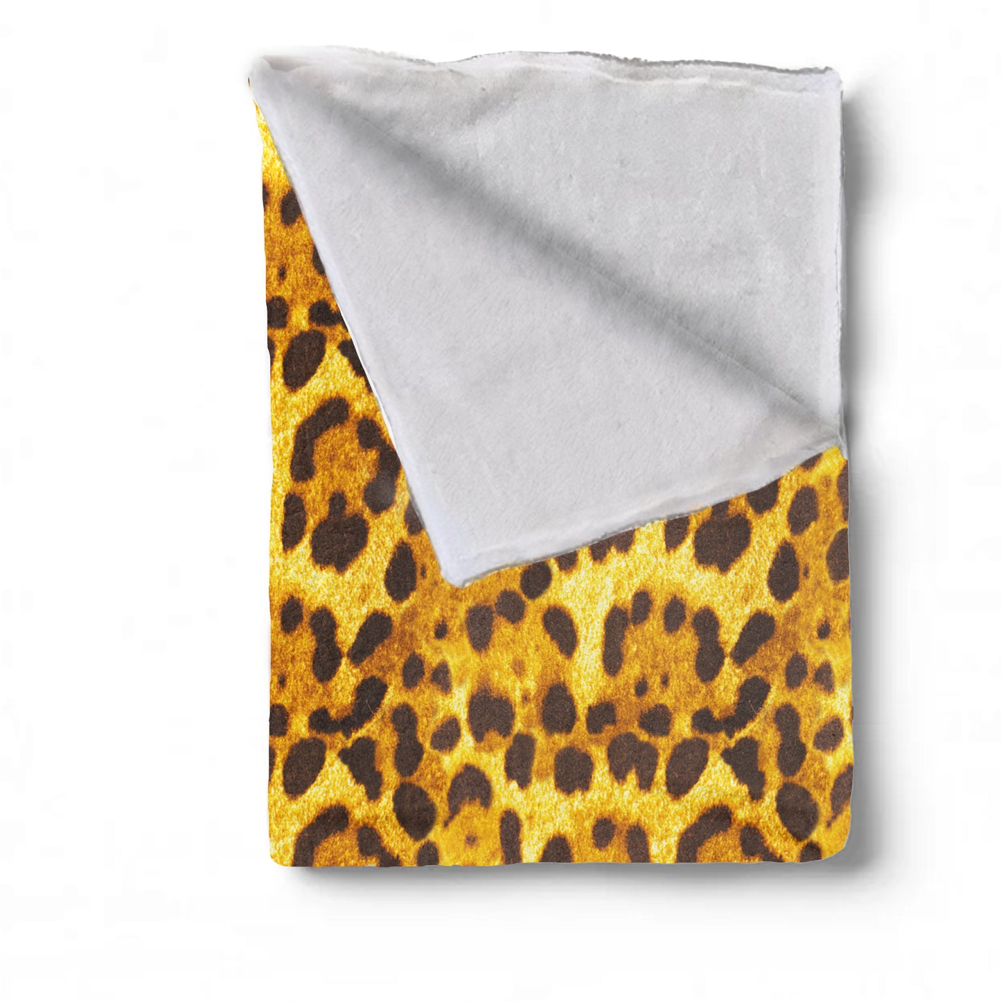 Imitation Leopard Fur Light Weight Fleece Blanket
