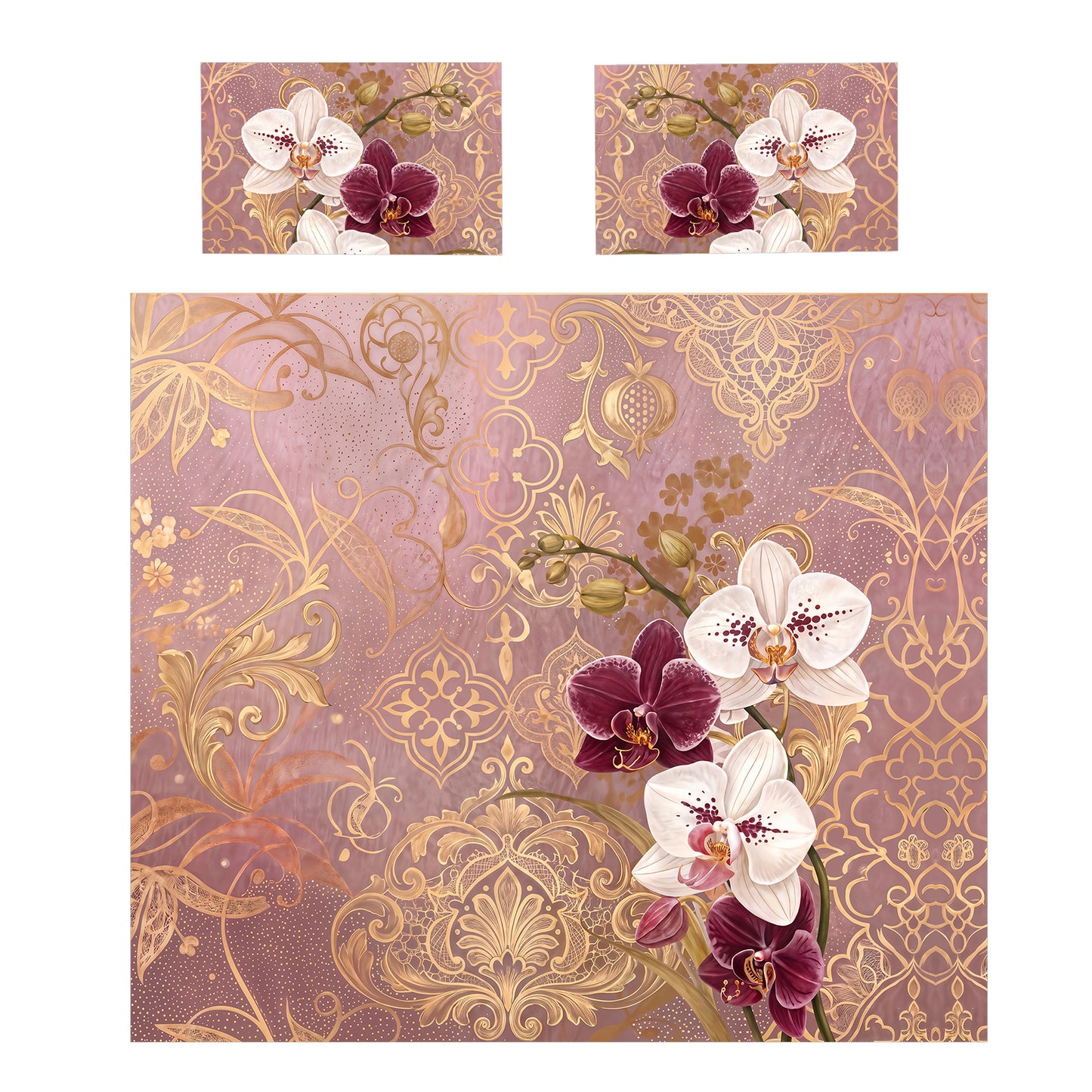 Imperial Orchid Duvet Cover Set