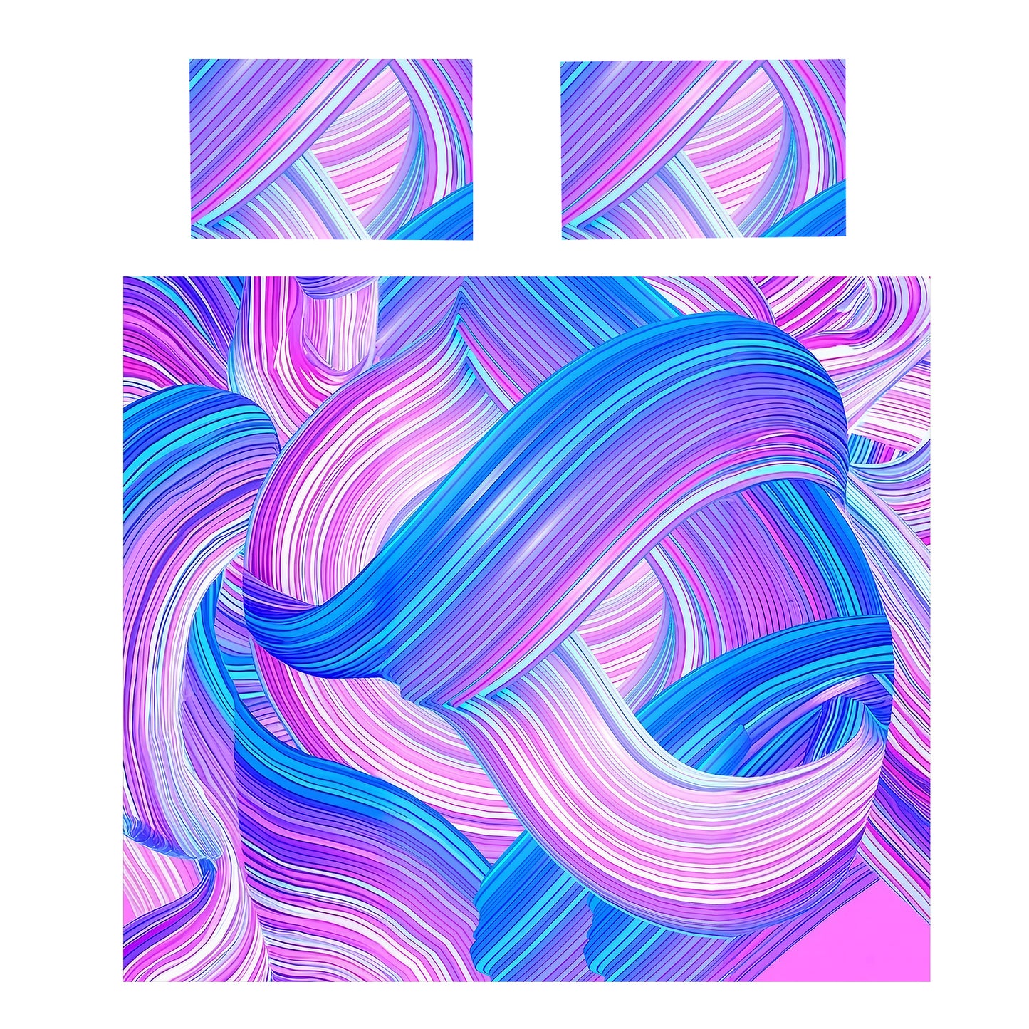 Infinity Flow Duvet Cover Set