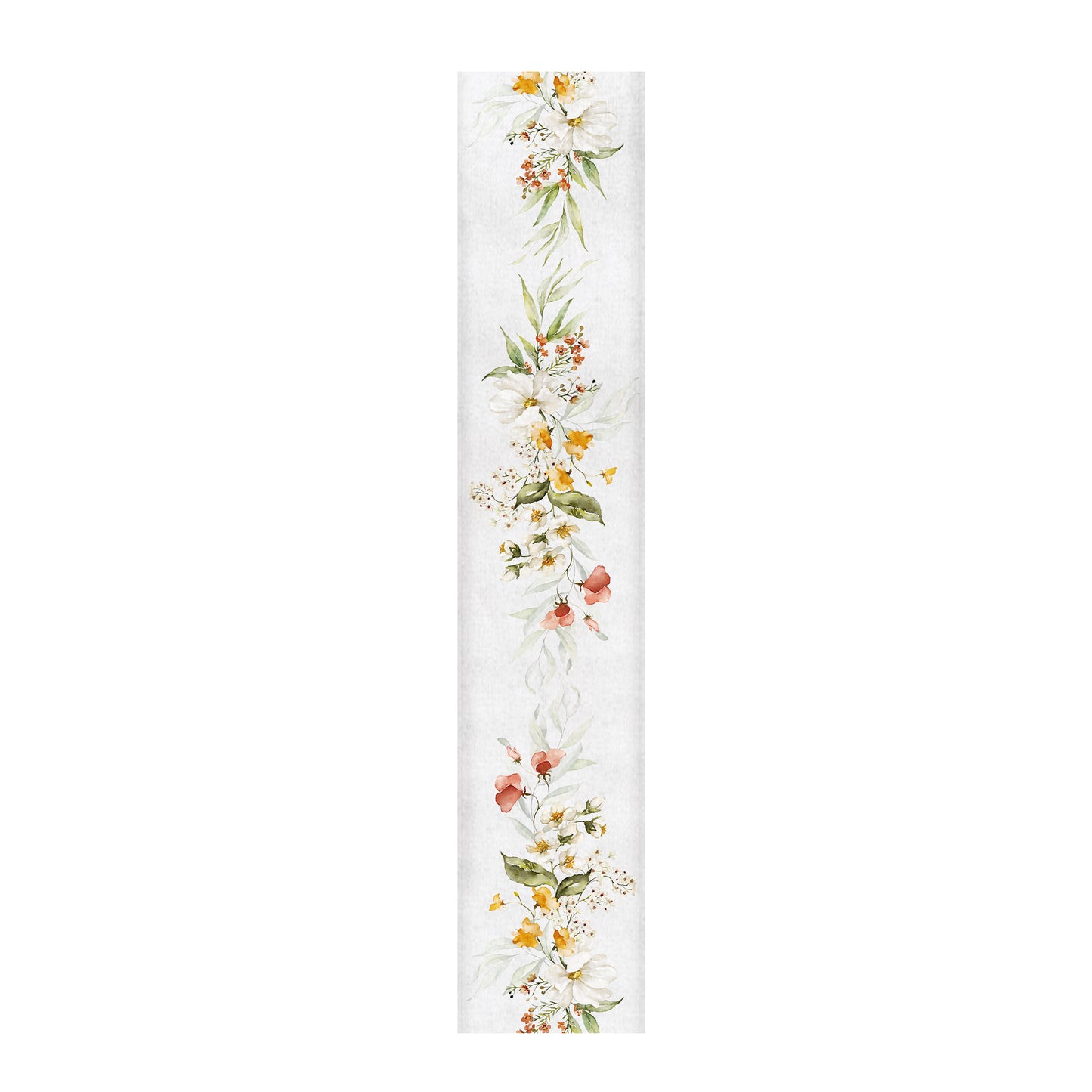 Ivory Petal Serenade Table Runner by Mark van Vuuren