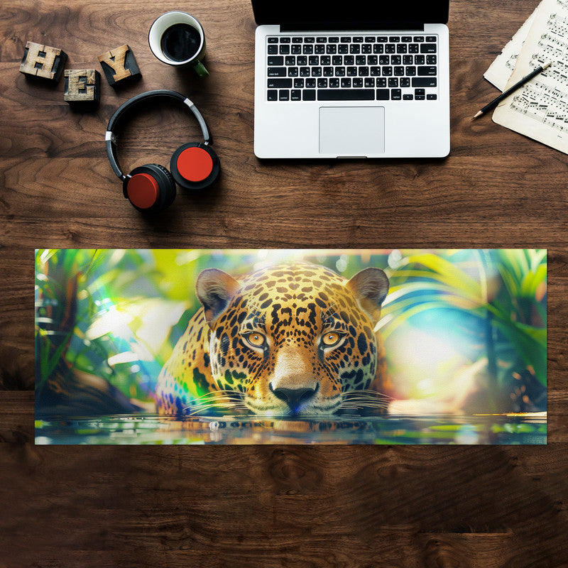 Jaguar Stalking Large Desk Pad