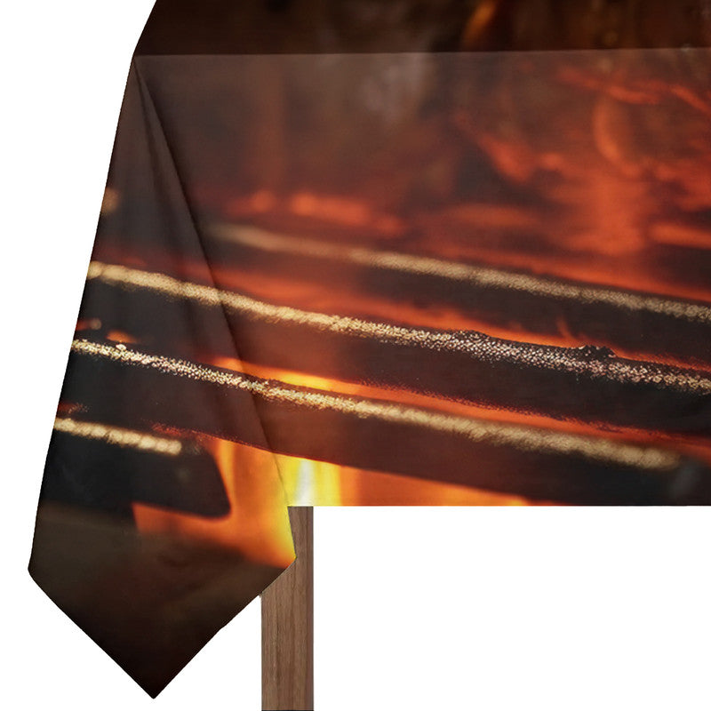 Juicy Steak Rectangle Tablecloth