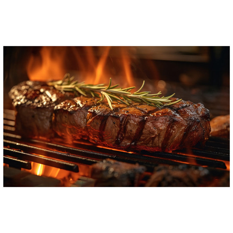 Juicy Steak Rectangle Tablecloth