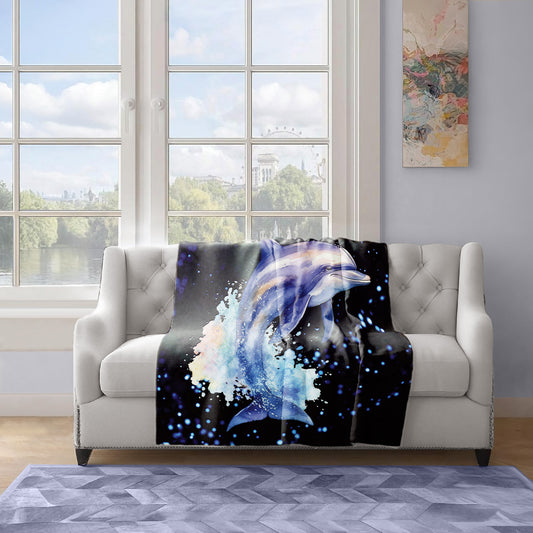 Jumping Jack Light Weight Fleece Blanket