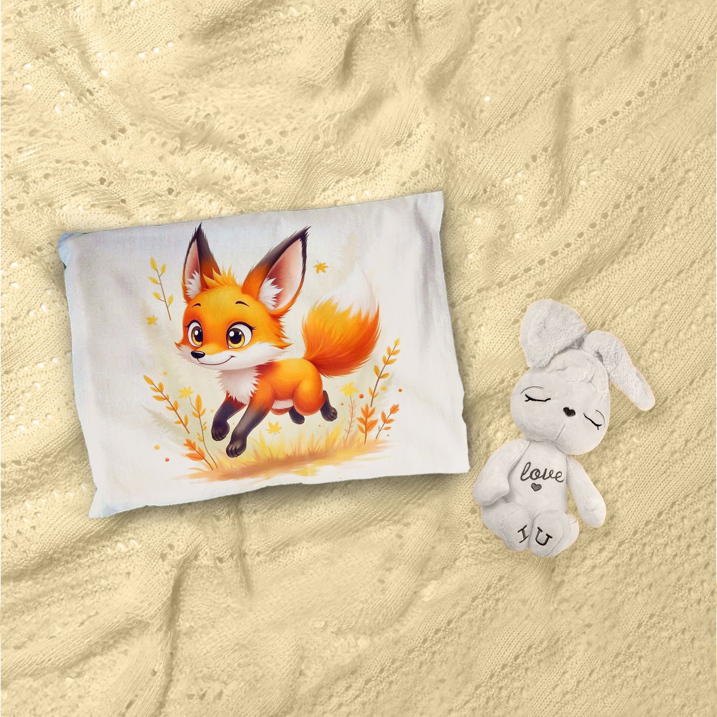 Jumpy Fox Cot Set