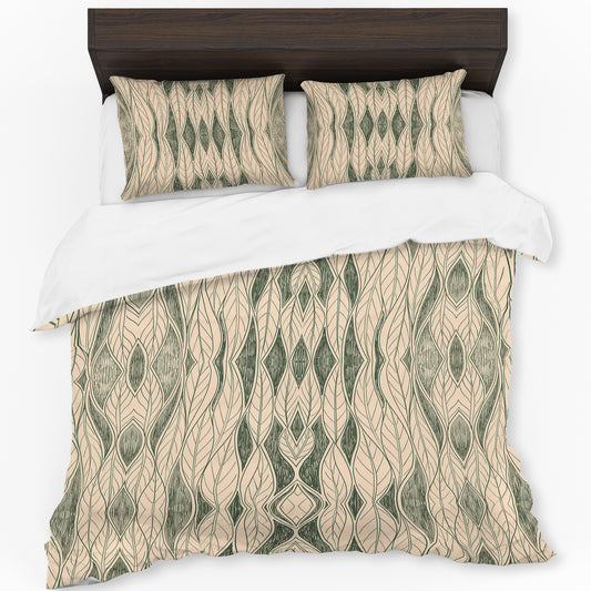 Jungle Leaves Duvet Cover Set