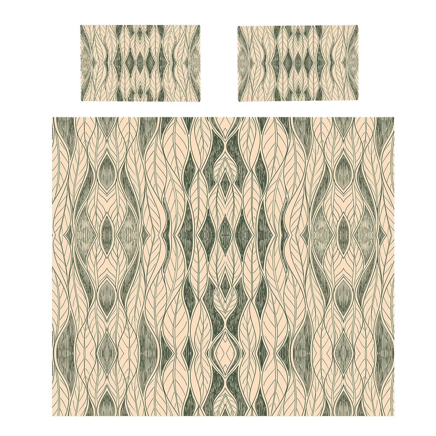 Jungle Leaves Duvet Cover Set