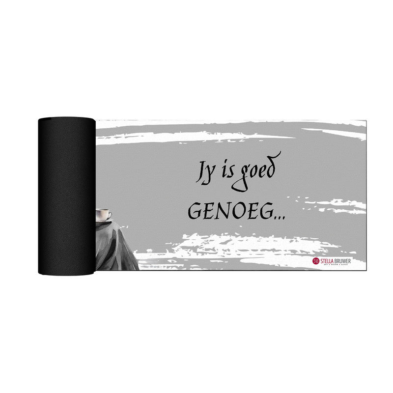 Jy Is Goed Genoeg Desk Pad by Stella Bruwer