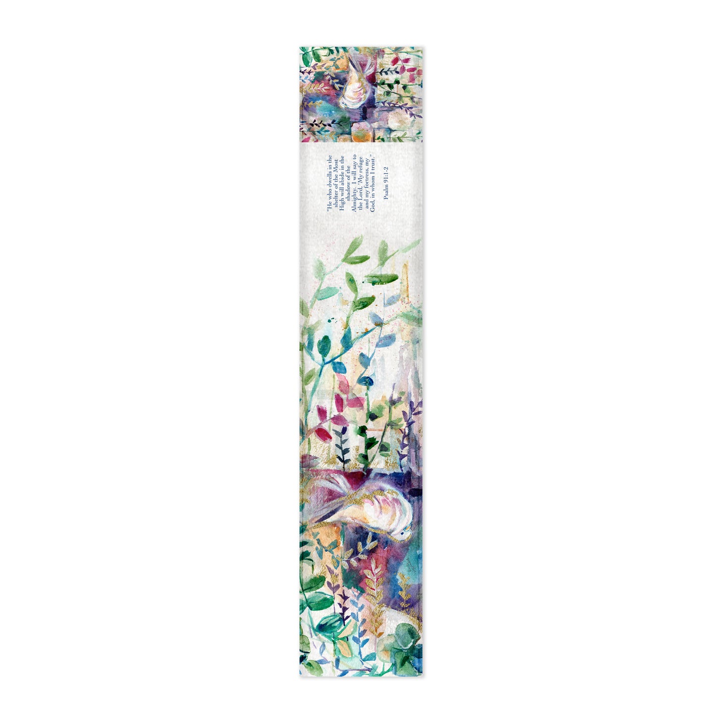 Verse Left for Me By Kristin Van Lieshout Table Runner
