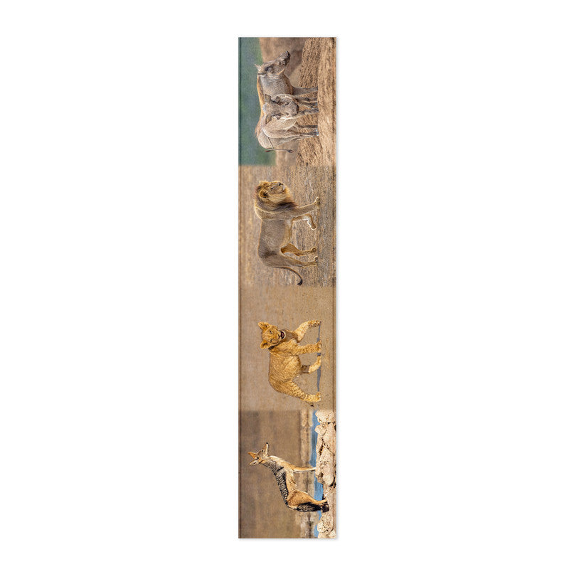 Kalahari Animals Table Runner by Fanie Heymans