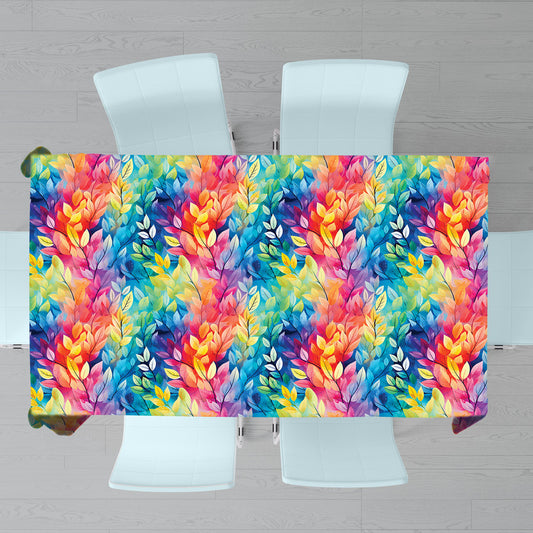 Kaleideo Colours Rectangle Tablecloth 1