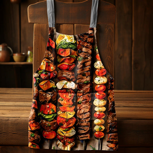 Kebabs Medium Length Apron