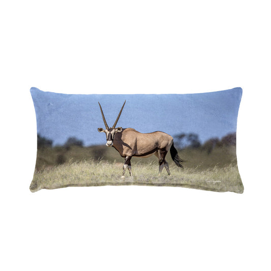 Kgalagadi Gemsbok Oblong Luxury Scatter by Fanie Heymans