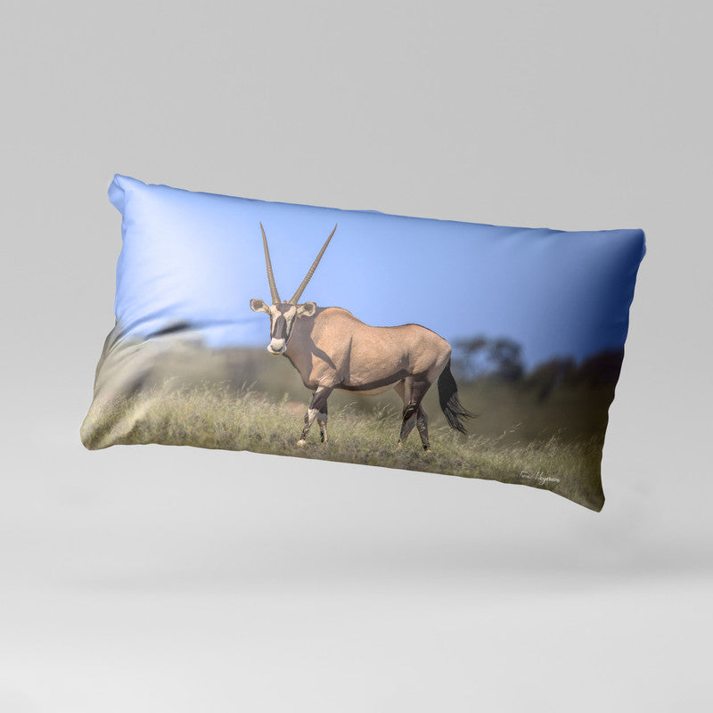 Kgalagadi Gemsbok Oblong Luxury Scatter by Fanie Heymans