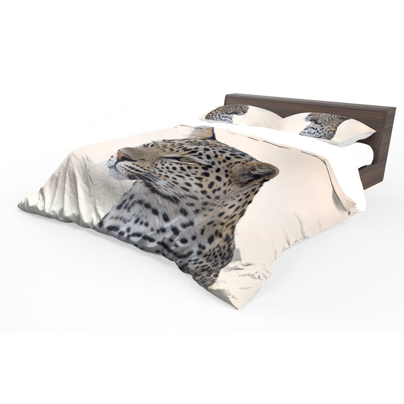 Kgalagadi Luiperd Duvet Cover Set By Fanie Heymans