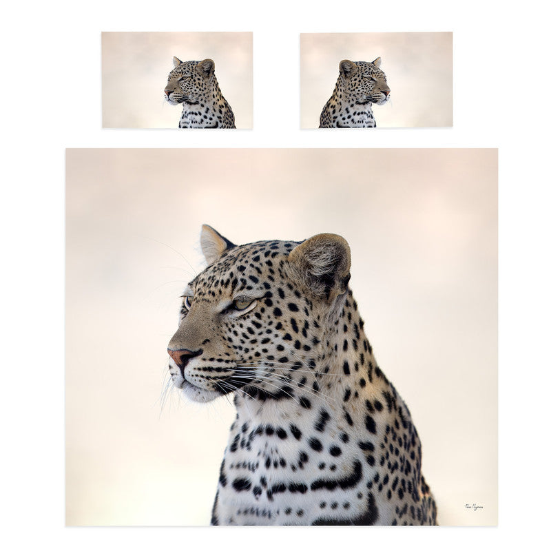 Kgalagadi Luiperd Duvet Cover Set By Fanie Heymans