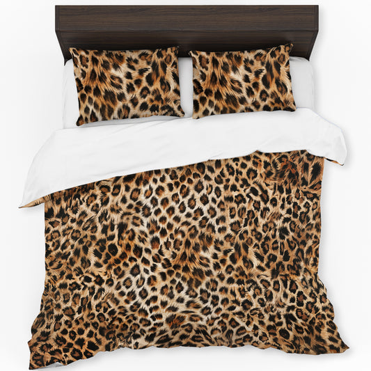 Kgalagadi Leopard Skin Duvet Cover Set