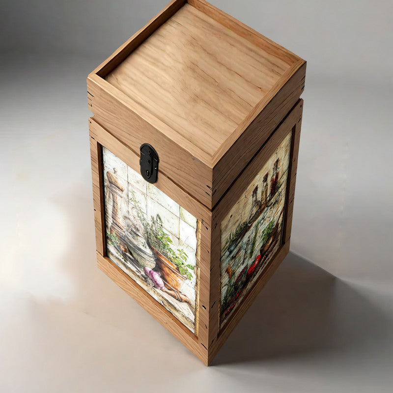 Kitchen Herb Mixers Decoupage A3