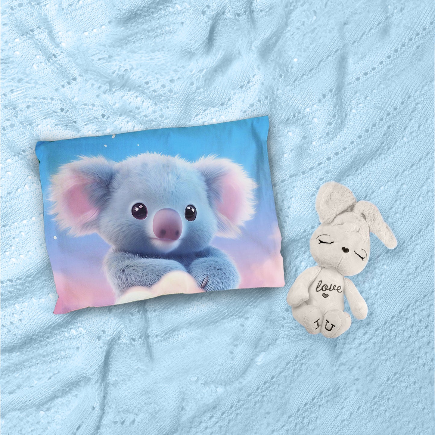 Koala in the Clouds Cot Set