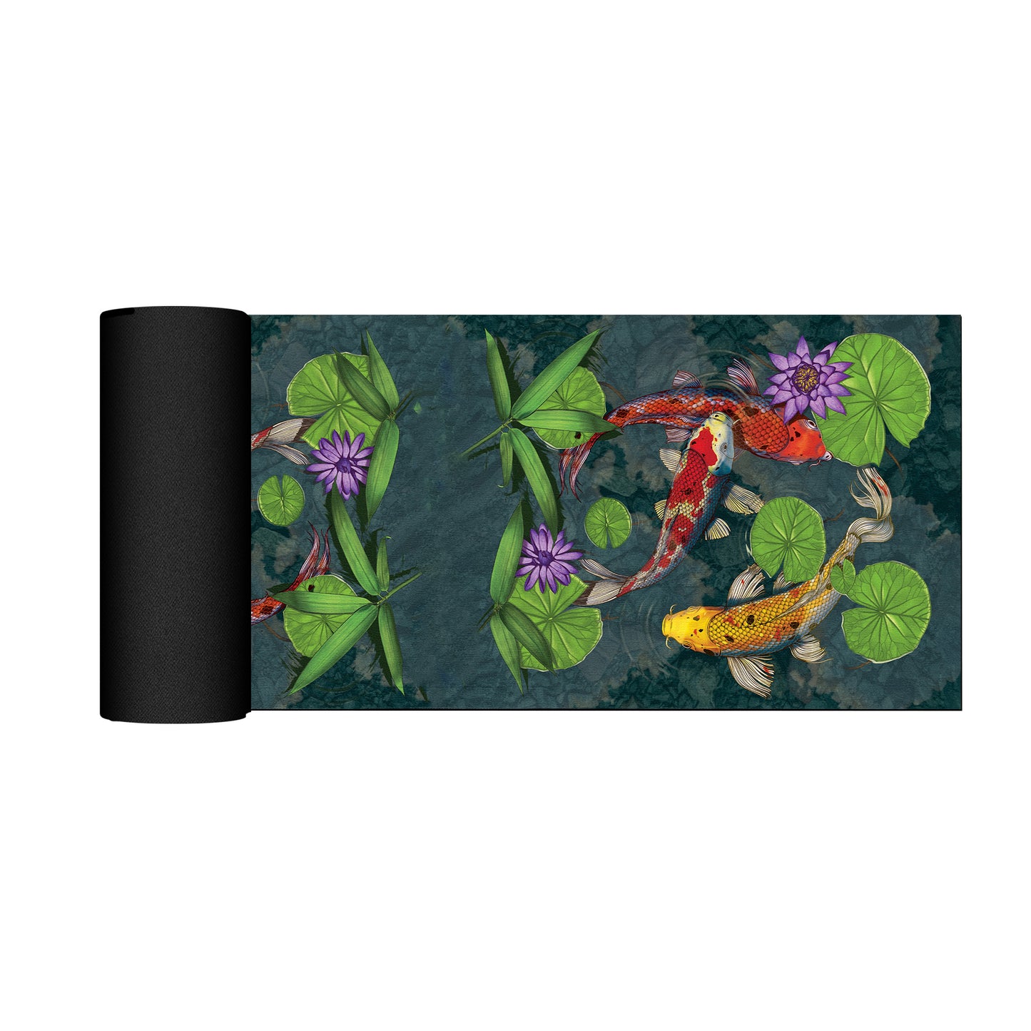 Koi Fish By Vincent Hie Large Desk Pad