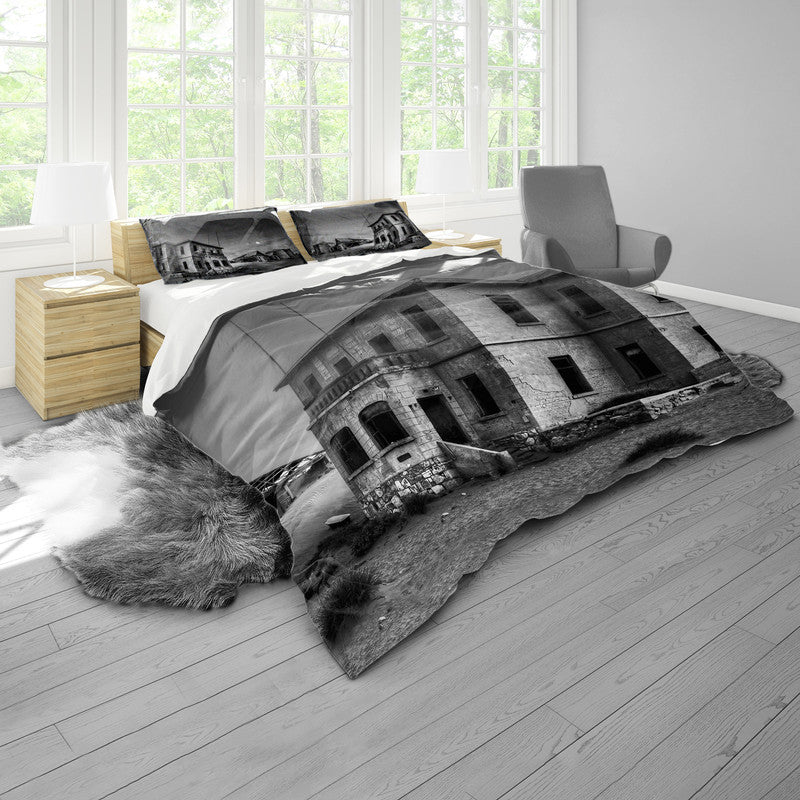 Kolmanskop Black White By Fanie Heymans Duvet Cover Set