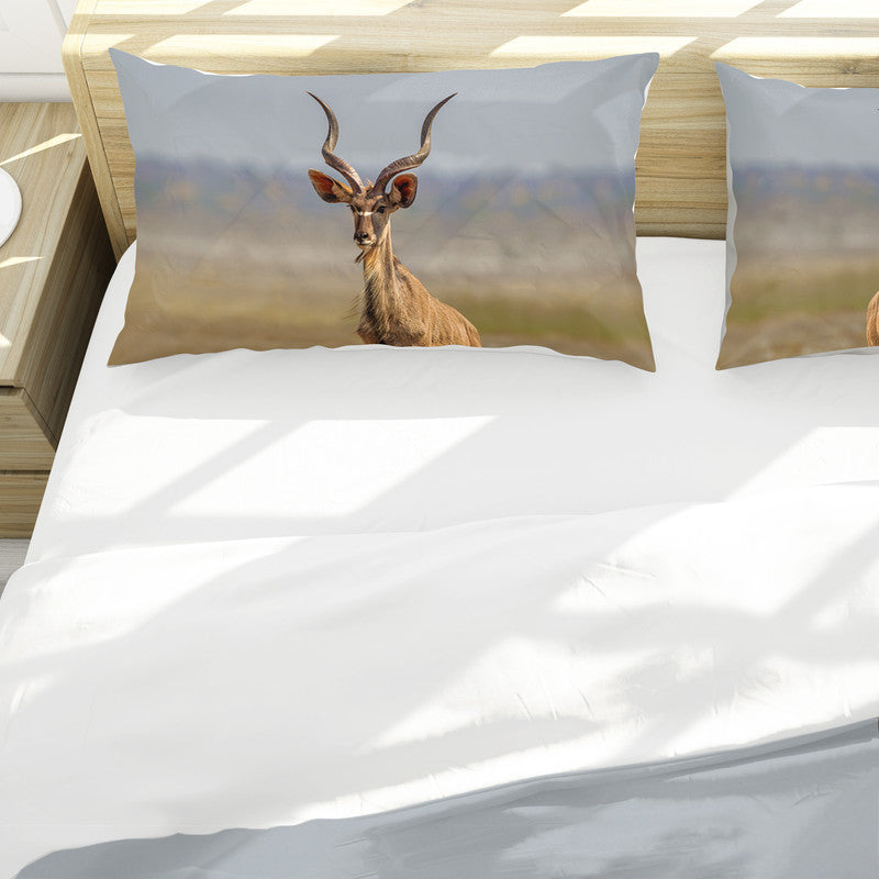 Kudu Bull Duvet Cover Set by Fanie Heymans