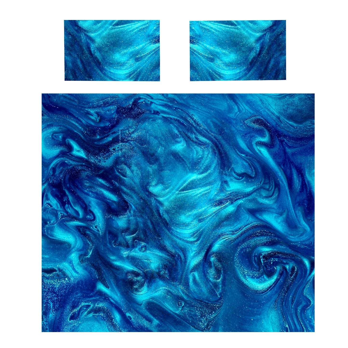 Lagoon Riddle Duvet Cover Set