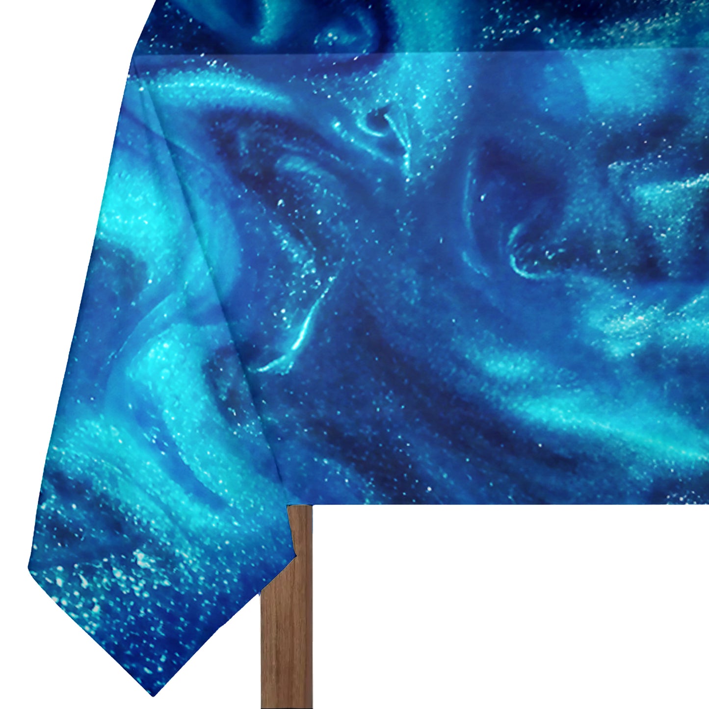 Lagoon Riddle Rectangle Tablecloth