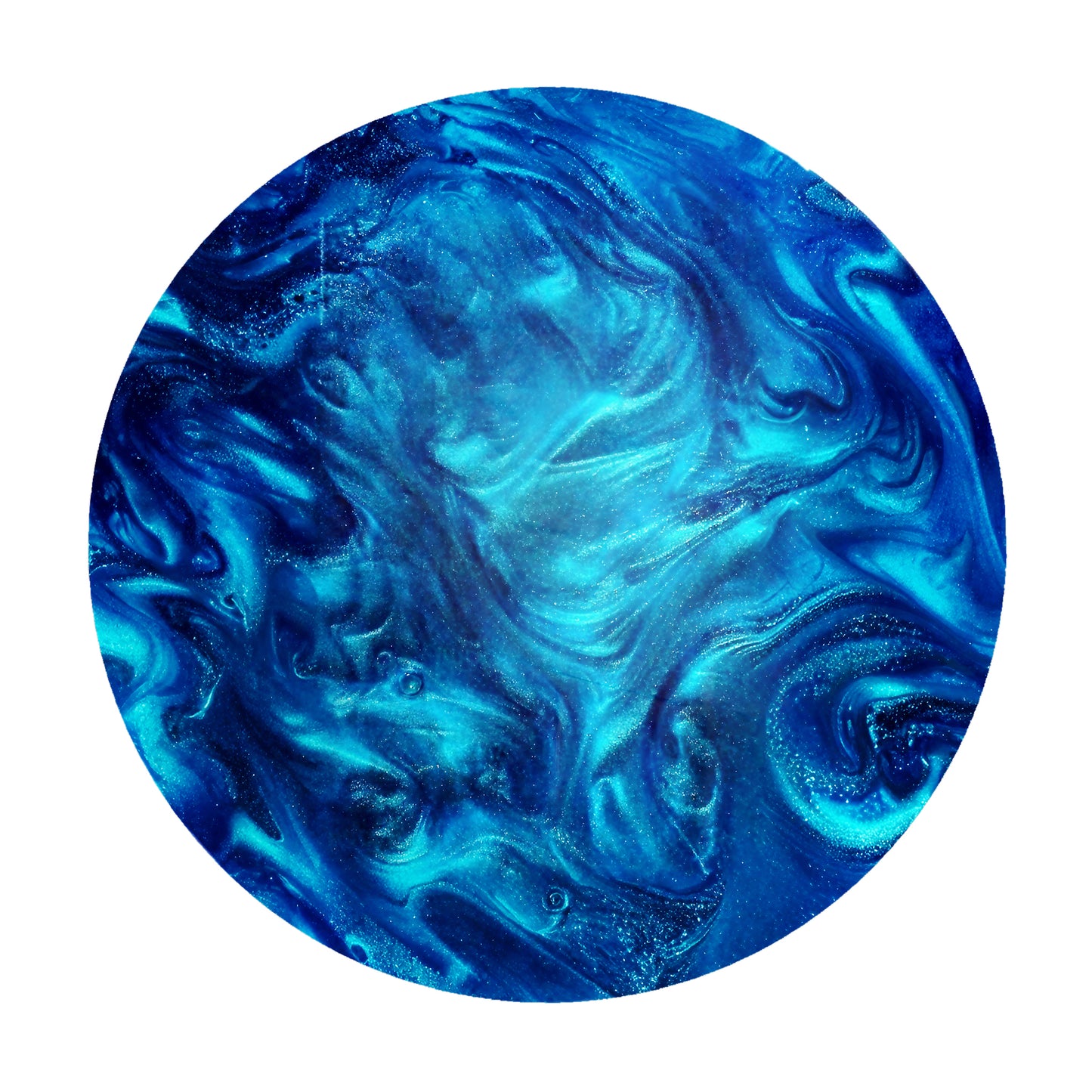 Lagoon Riddle Round Tablecloth