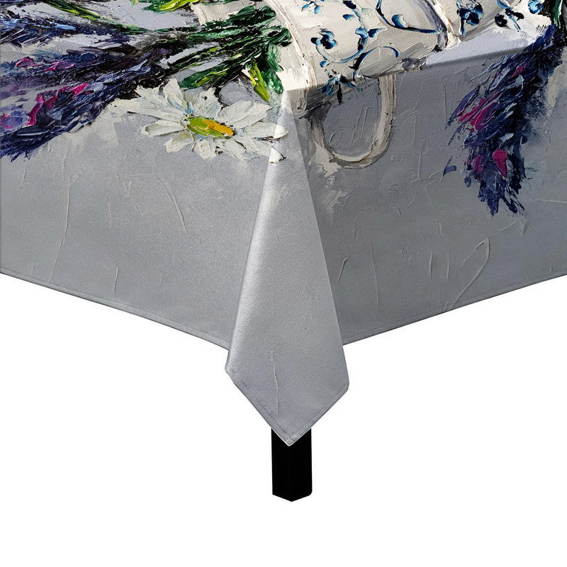 Lavender Haze Square Tablecloth by Juanette Menderoi