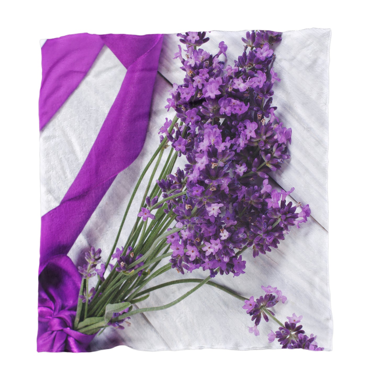 Lavender Light Weight Fleece Blanket