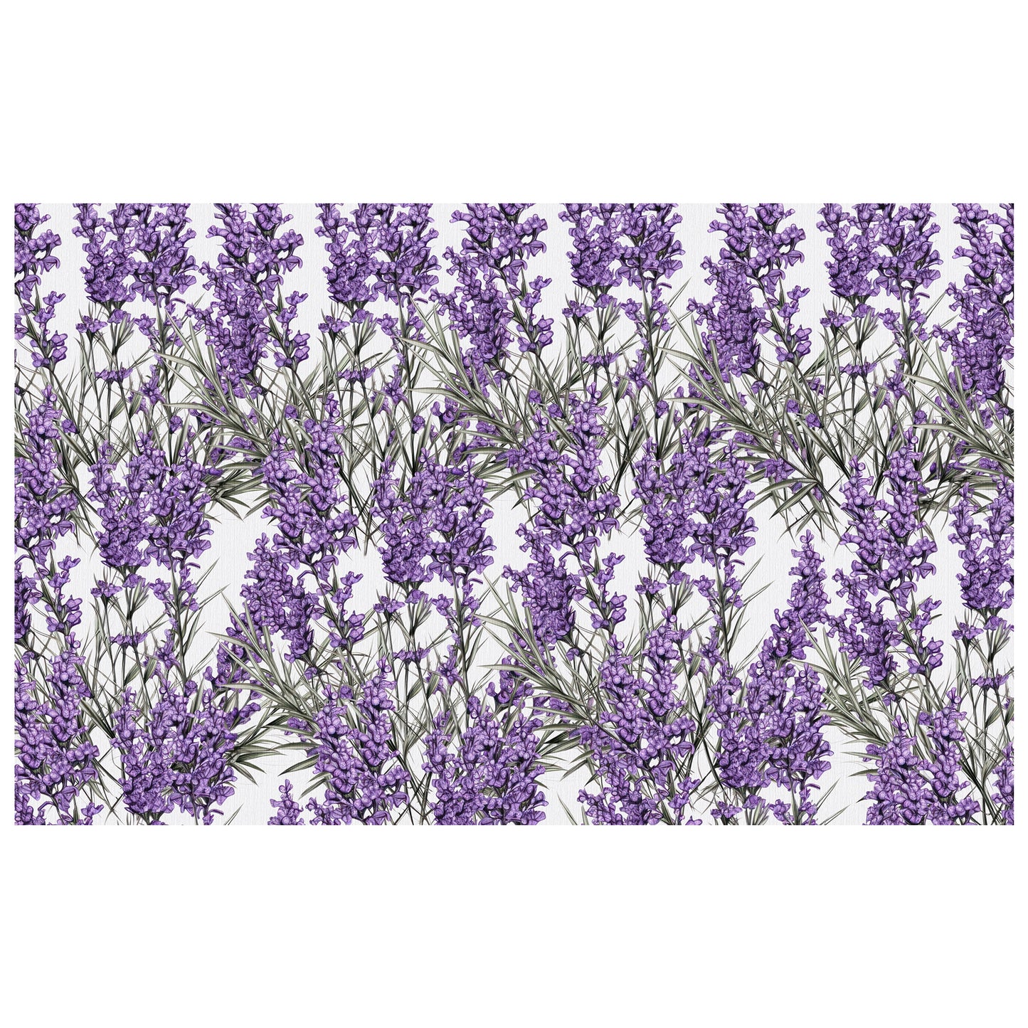 Lavender Field Rectangle Tablecloth By Mark Van Vuuren