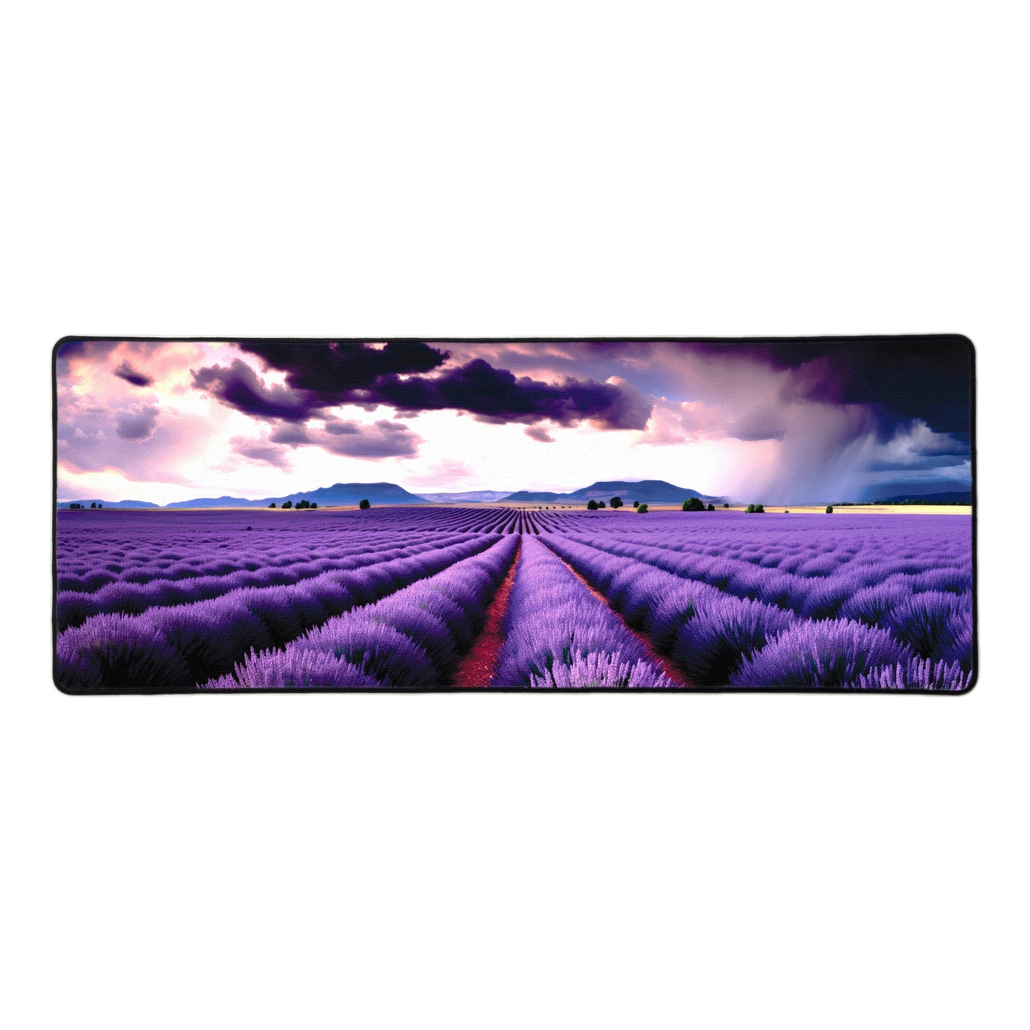 Lavender Field Large Desk Pad