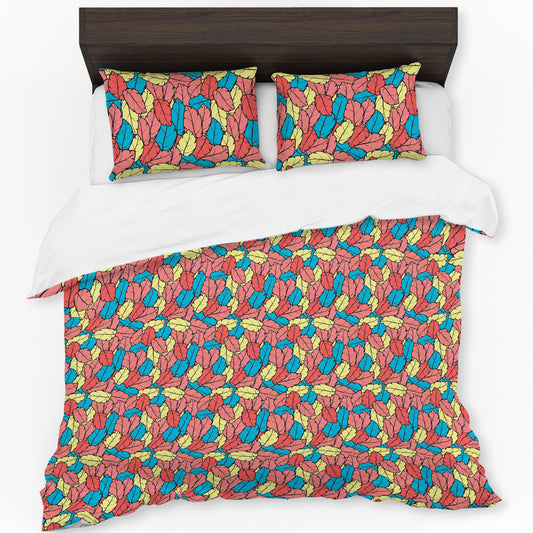 Leaf Light Colourful Harmony Duvet Cover Set