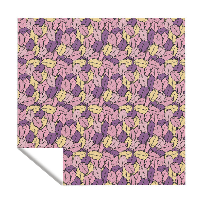 Leafscape Purple Bloom Square Tablecloth