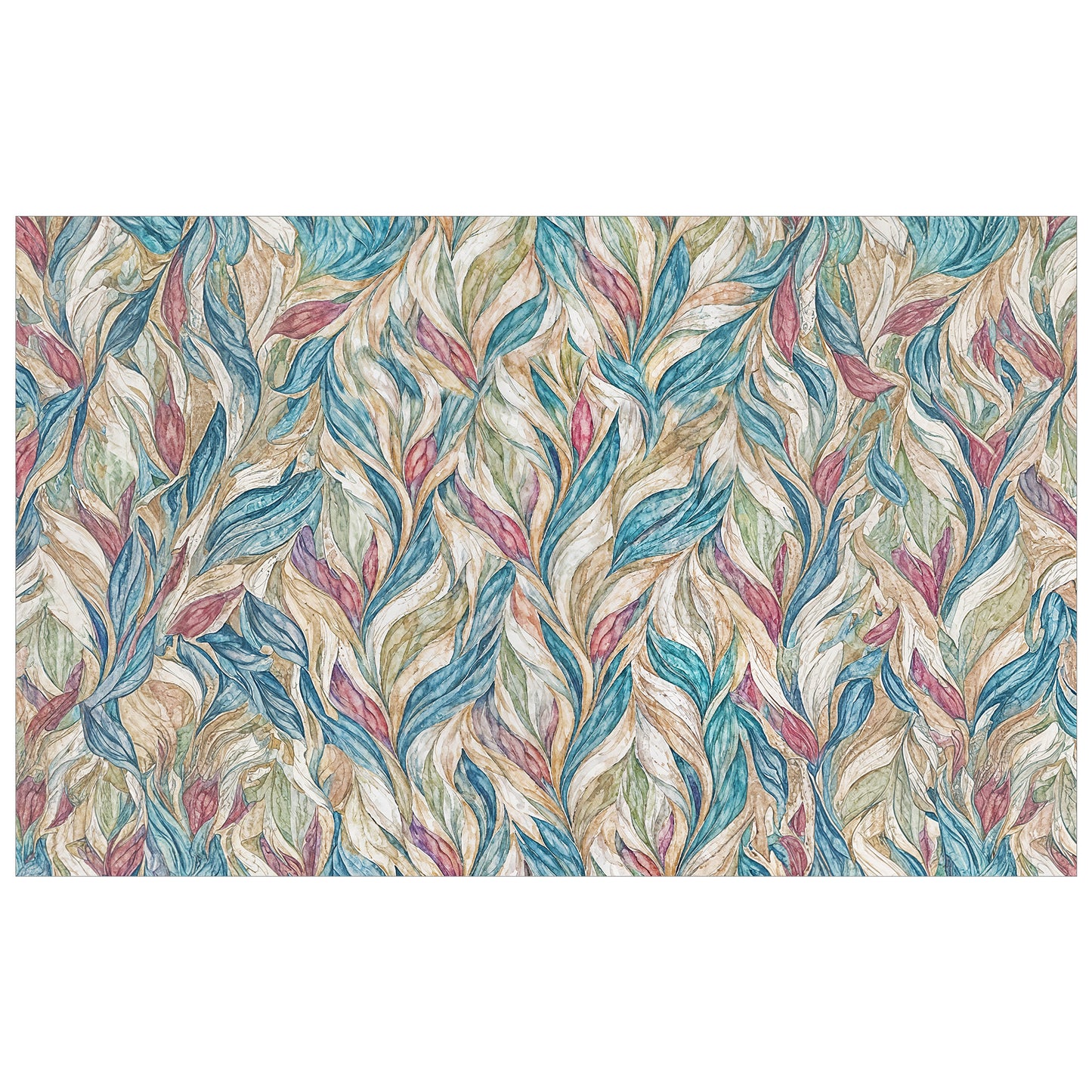 Leave Pattern Rectangle Tablecloth