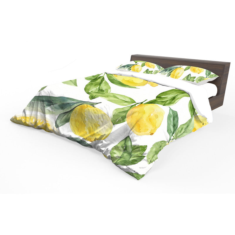 Lemons Duvet Cover Set by Wikus Schalkwyk