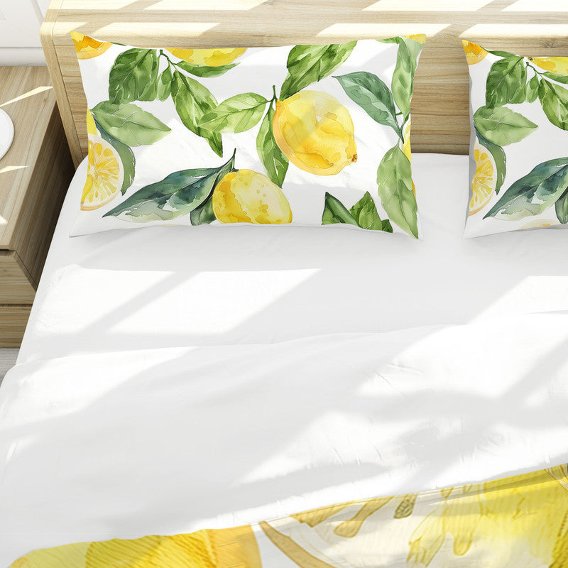 Lemons Duvet Cover Set by Wikus Schalkwyk