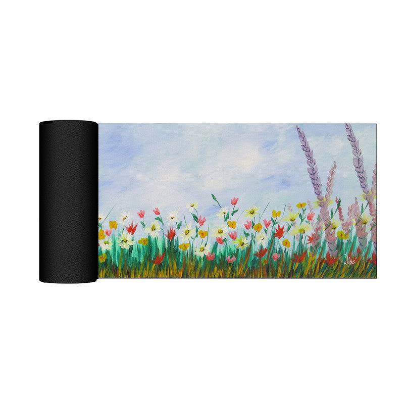 Lente Blomme Desk Pad by Wikus Hattingh