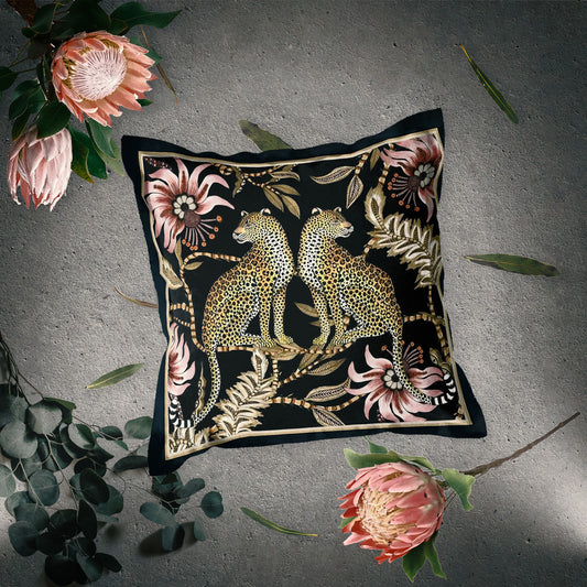 Leopard Blush Exclusive Range Cushions
