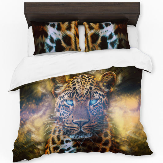 Leopard Duvet Cover Set