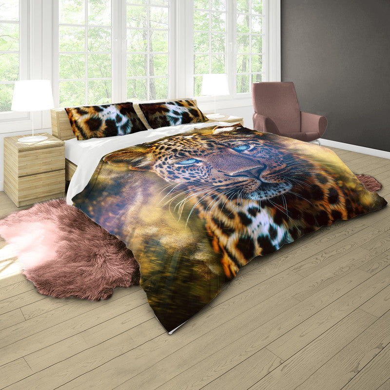 Leopard Duvet Cover Set