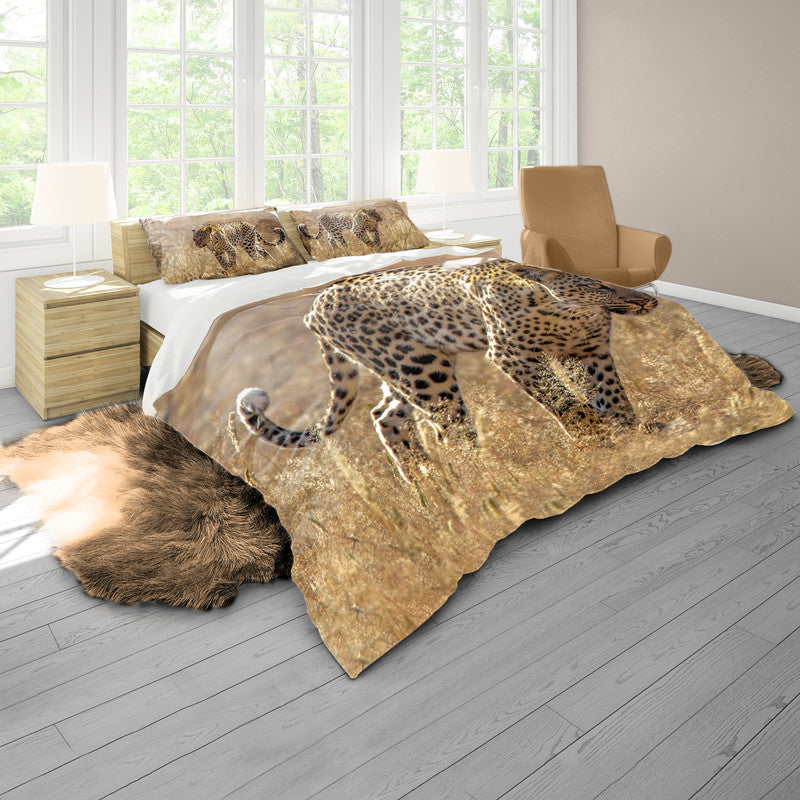 Leopard Kgalagadi By Fanie Heymans Duvet Cover Set