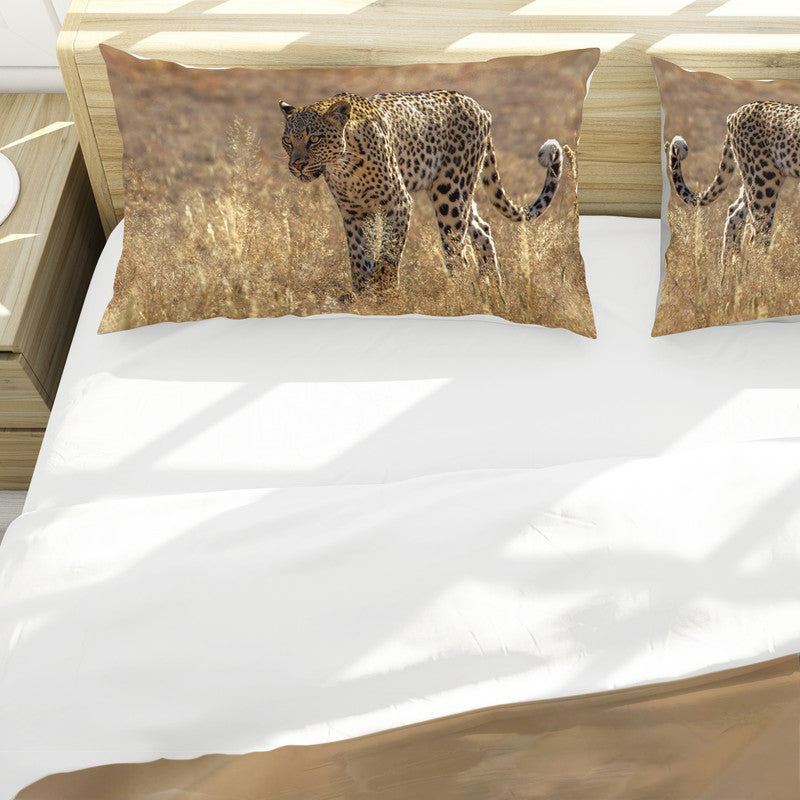 Leopard Kgalagadi By Fanie Heymans Duvet Cover Set