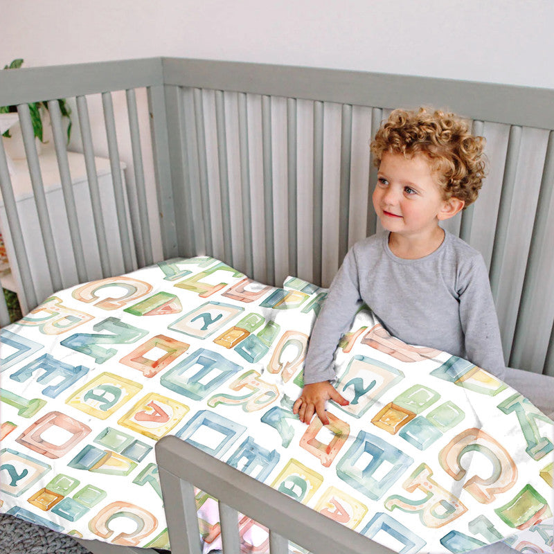 Letter Box Cot Set